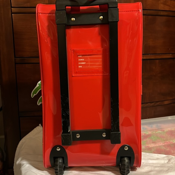 Disney Cars Lightning McQueen Rolling Suitcase - Picture 7 of 10